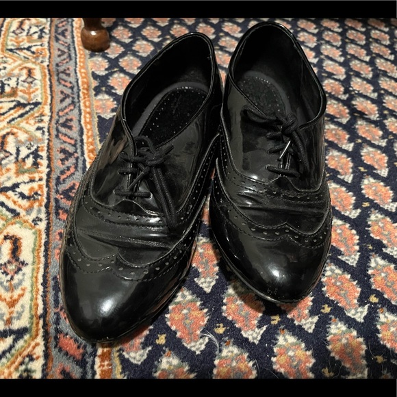 Shiny Oxford GH Bass Women’s Flats - Picture 4 of 7